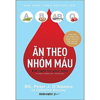 [Einstetin Books] Ăn Theo Nhóm Máu ( Tái Bản )