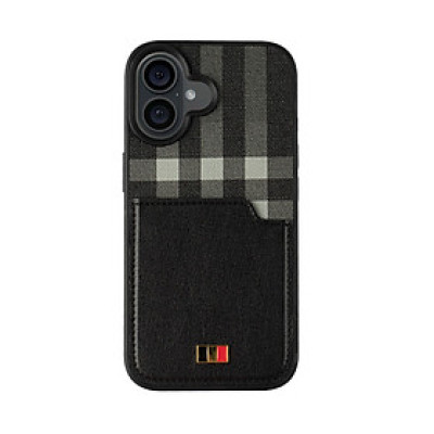 Ốp lưng dành cho iPhone 16 Pro Max, iPhone 16 Pro, iPhone 16 Plus, iPhone 16 hiệu Mentor VII Pocard da chống sốc, có ngăn cài thẻ, cao cấp - Hàng chính hãng