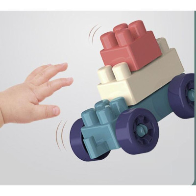 Bộ Đồ Chơi Lắp Ráp 520 Chi Tiết Building Block Hộp Lớn Cho Bé