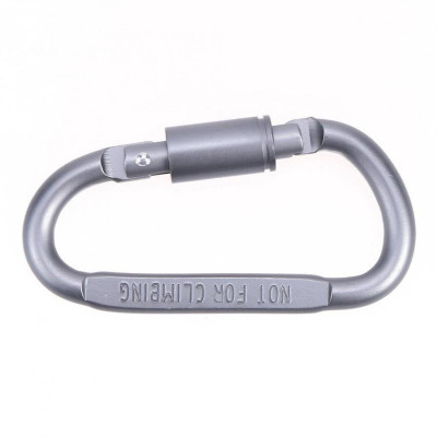Combo 5 Móc Khóa Nhôm Chữ D Đi Phượt 7.5cm Khóa Xoay Tiện Dụng