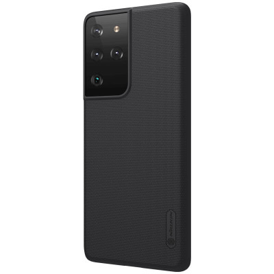 Ốp lưng dành cho Samsung Galaxy S21 Ultra chính hãng Nillkin Frosted Shield dạng sần - Hàng nhập khẩu