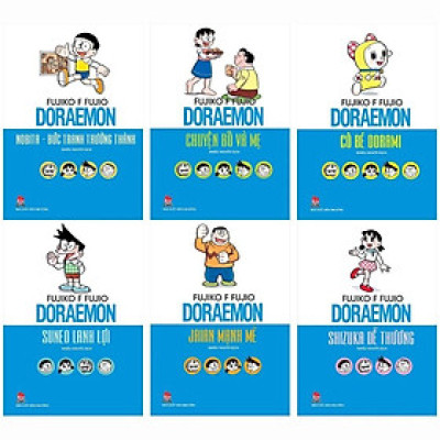 Truyện - Doraemon Và Những Người Bạn Thân Yêu - Bộ 6 Cuốn - Kim Đồng