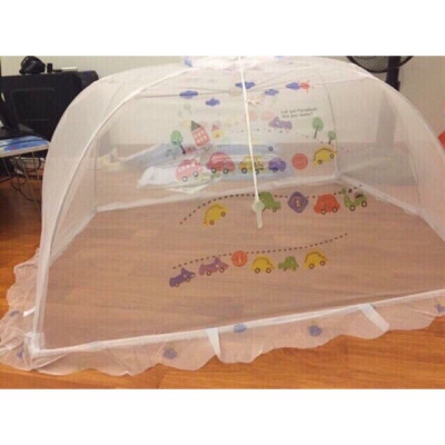 Đồ dùng phòng ngủ - Màn  mùng chụp rút dây , mùng chụp chống muỗi cho trẻ gấp gọn