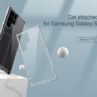 Ốp Lưng Nillkin Nature TPU Pro Dành Cho Samsung Galaxy S23 Ultra / S23 Plus - Hàng Chính Hãng