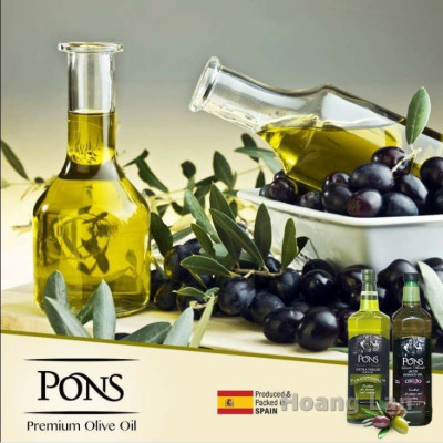 Dầu Olive Pomace PONS 1L - Tây Ban Nha (chai nhựa-chuyên dùng cho nấu nướng)