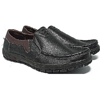 Giày tây nam Huy Hoàng da bò cao cấp màu đen HT7782