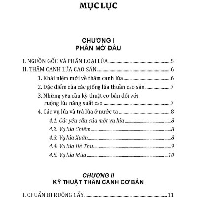 Kỹ Thuật Trồng, Chăm Sóc, Thu Hoạch, Bảo Quản Và Các Công Nghệ Sau Thu Hoạch Lúa