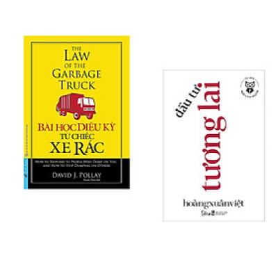 Combo 2 cuốn sách: Bài Học Diệu Kỳ Từ Chiếc Xe Rác (Khổ lớn) + Học làm người - Đầu tư tương lai