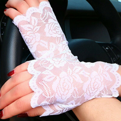 Găng tay Cô dâu và Dạ hội MS: 40620 (họa tiết ngẫu nhiên)