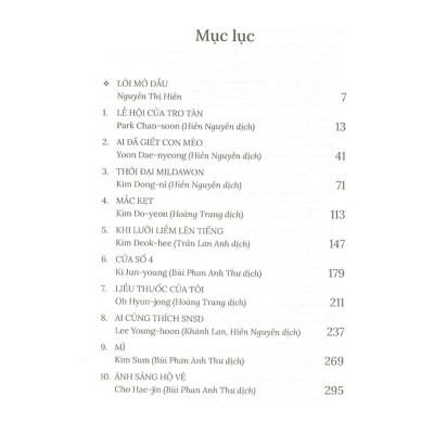 Truyện Ngắn Đương Đại Hàn Quốc - Tập 2