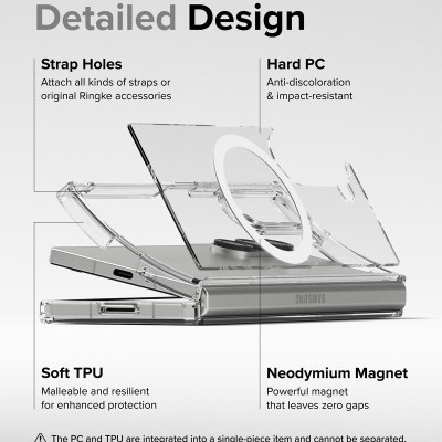 Ốp lưng dành cho Samsung Galaxy Z Fold 6 RINGKE Fusion Magnetic - Hàng Chính Hãng