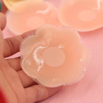 Hộp 10 miếng silicon dán ngực, dán đầu ti - Tái sử dụng nhiều lần
