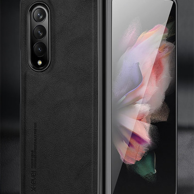 Ốp lưng da cao cấp cho SamSung Galaxy Z Fold4 chính hãng X-level - Hàng chính hãng