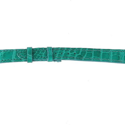 Dây Đồng Hồ Da Cá Sấu Size Nhỏ Huy Hoàng HT8265 - Xanh Lá