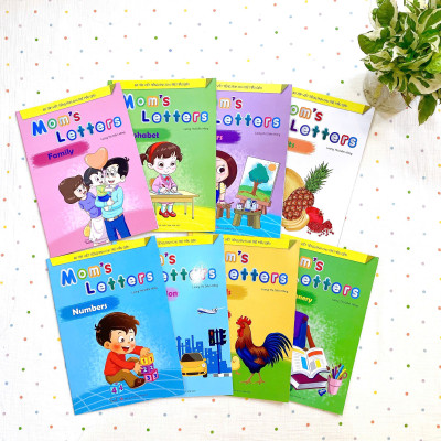 Sách Cho Bé - Bộ 8 Cuốn Mom
