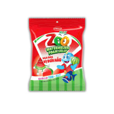 Kẹo Dẻo Zoo Foam Jelly Dưa hấu Bibica