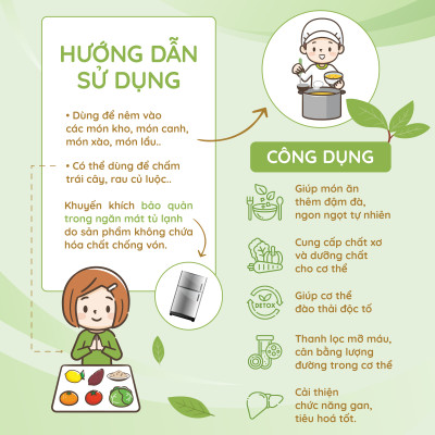 Bột nêm ngưu báng 1kg thuần chay không bột ngọt TÂM MINH FOODS