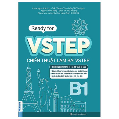Sách - Ready For VSTEP B1 - Chiến Thuật Làm Bài VSTEP Đạt Điểm Cao