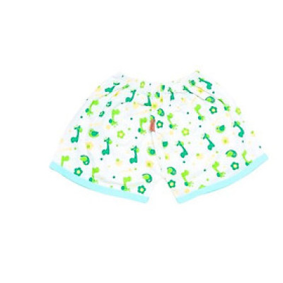 Sơ sinh - Quần ngắn viền in nhiều hình BABIBOO - BB46