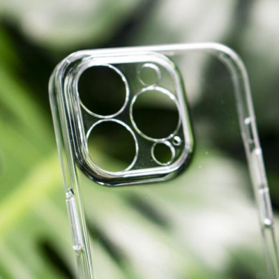 Ốp lưng Memumi trong Siêu mỏng bảo vệ camera cho IPhone 16 Pro Max / 15 Plus / 14 /13 . Super Slim Clear Case - Hàng chính hãng