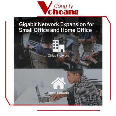 Bộ Chia Tín Hiệu Swich TP-Link SG108 Để Bàn 8 Cổng 10/100/1000Mbps - Hàng Chính Hãng