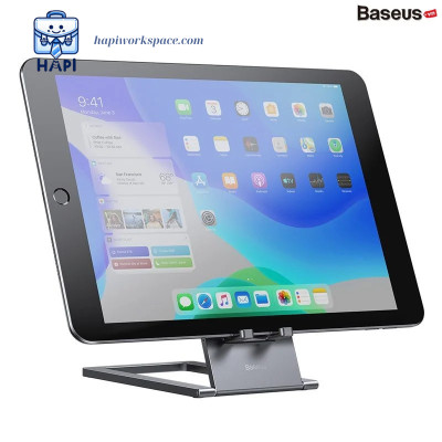 Đế tản nhiệt kim loại hàng chính hãng Baseus BS-LVN023-2P-GY nhỏ gọn nhất, chất liệu cao cấp