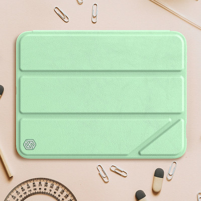 Bao da cho iPad Mini 7 Nillkin Bevel Leather Case (Có khe cắm bút Apple Pencil) - Hàng Nhập Khẩu
