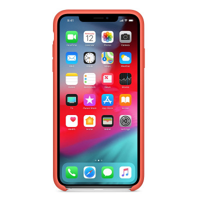 Ốp lưng silicone case Dada cho iPhone XS MAX chống sốc chống bám bẩn có lớp nhung lót mặt trong chống trầy xước điện thoại - Hàng chính hãng