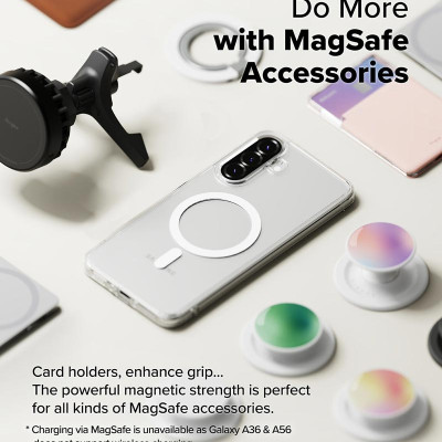 Ốp lưng dành cho Samsung Galaxy A56 / A36 RINGKE Fusion Magnetic - Hàng Chính Hãng