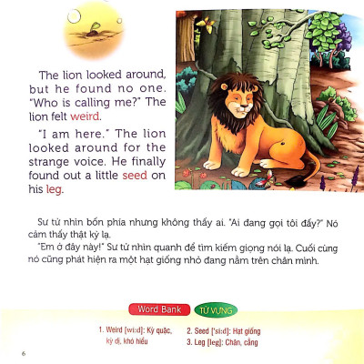 Nuôi Dưỡng Tâm Hồn - Truyện Tranh Song Ngữ Anh - Việt - Bé Học Về Sự Sống Và Sự Thay Đổi Của Tự Nhiên