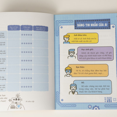 Sách - Những băn khoăn của học sinh trung học - Cùng AI giải khó - Đinh Tị Books