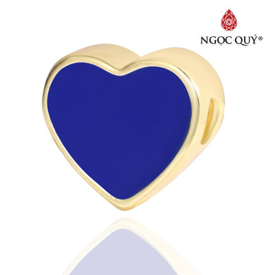Charm hợp kim hình trái tim - Ngọc Quý Gemstones