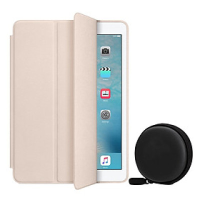 Bộ Bao Da Smart Case Cho iPad Air Và Hộp Đựng Tai Nghe – Hàng Nhập Khẩu