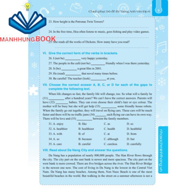 Sách - Chinh phục bộ đề thi Tiếng Anh vào lớp 6 (tái bản 01)