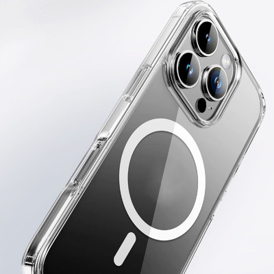 Ốp lưng trong suốt sạc từ tính dành cho iPhone 16 / 16 Plus / 16 Pro / 16 Pro Max - Hàng chính hãng