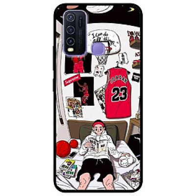 Ốp lưng dành cho Vivo Y30 - Y30i - Y50 mẫu Cậu Bé Sneaker