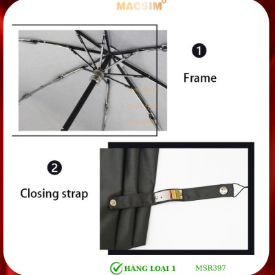 Ô Dù cao cấp Mã R-397 Nhãn hiệu Macsim RST