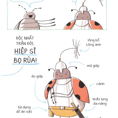 HIỆP SĨ BỌ RÙA VÀ CHIẾN CÔNG BÁNH BỒNG BỀNH | Corey R.Tabor | San Hô Books