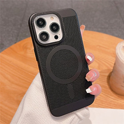 Ốp lưng lưới tản nhiệt dành cho iPhone 15 Pro/ 15 Pro Max/ 14 Pro/ 14 Pro Max/ 13 Pro Max/12 Pro Max, hỗ trợ sạc không dây Likgus - Hàng chính hãng