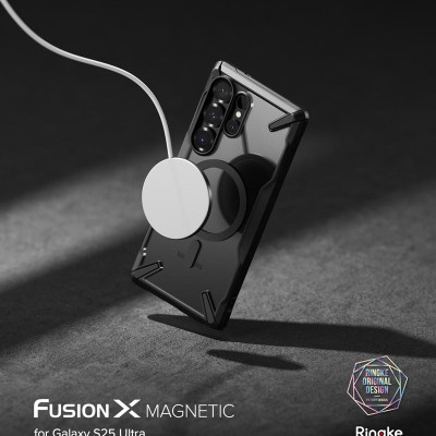 Ốp lưng cho Samsung Galaxy S25 Ultra RINGKE Fusion X Magnetic - Hàng Chính Hãng