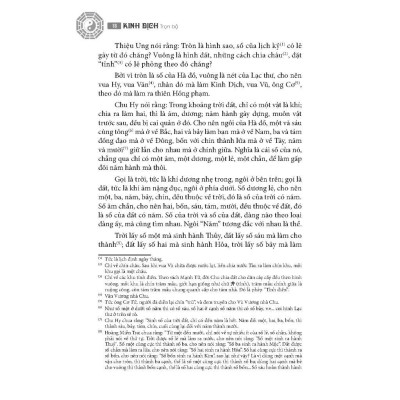 Sách - Kinh Dịch Trọn Bộ - Theo Bản In Của Mai Lĩnh 1944 - 1945 - Bìa Đen - Minh Thắng