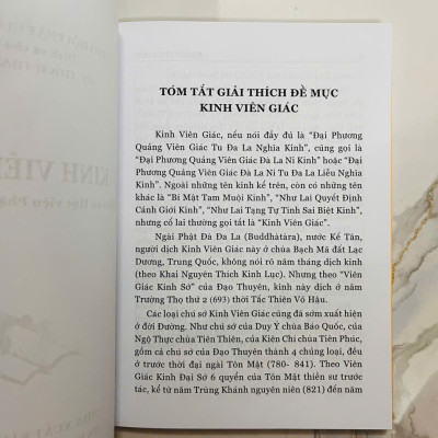 Sách Kinh Viên Giác - Thích Thanh Kiểm