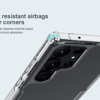 Ốp Lưng Nillkin Nature TPU Pro Dành Cho Samsung Galaxy S23 Ultra / S23 Plus - Hàng Chính Hãng