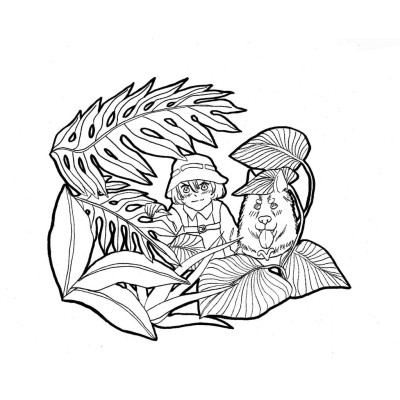 Sách - Tiểu vũ trụ - tô màu thế giới 12 chòm sao (tặng kèm bookmark)