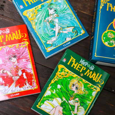 Truyện tranh Boxset Hiệp sĩ có phép màu trọn bộ 3 tập (Chang Book)