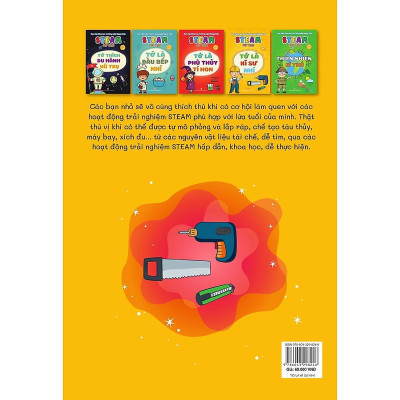 Sách - Steam For Kids - Tớ Là Kĩ Sư Nhí - Giáo Dục Sớm 3-6 Tuổi - NXB Phụ Nữ