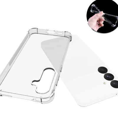 Ốp lưng dành cho Samsung Galaxy A55 5G, A35 5G, A25 5G, A15, A05s dẻo trong ôm sát chống sốc 4 góc bảo vệ camera cao cấp - Hàng chính hãng