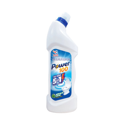 Chai Nước Tẩy Bồn Cầu Và Nhà Tắm POWER100 Hương Bạc Hà 900ml