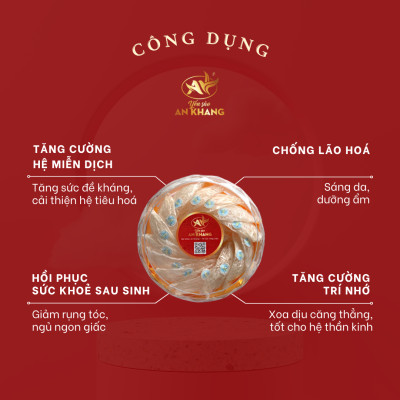 Bạch Nguyên Yến - Yến sợi tinh chế 100g