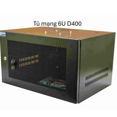 Tủ Mạng Treo Tường 06U D400 Famrack – Chính Hãng, Chuẩn Rack 19", Hàng Chất Lượng Cao